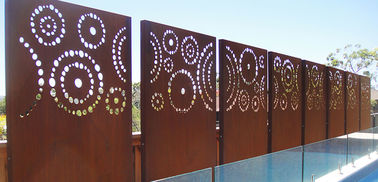 Powder Coating Aluminum Perforated  Panels Stair  For Railing/Balustrade/Balcony supplier