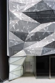 Powder Coating Aluminum Carved/ Engraved Mashrabiyia  Panels For Garden Fence/Privacy Fence/Metal Fence supplier