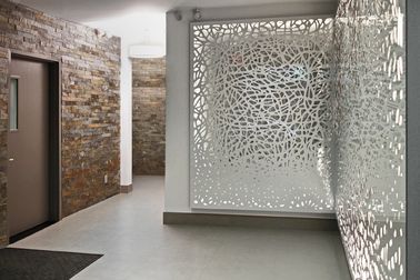 Powder Coating Aluminum Carved/ Engraved Mashrabiyia  Panels Stair  For Railing/Balustrade/Balcony supplier