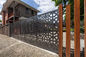 Powder Coating Aluminum Room Divider For Garden Fence/Privacy Fence/Metal Fence supplier
