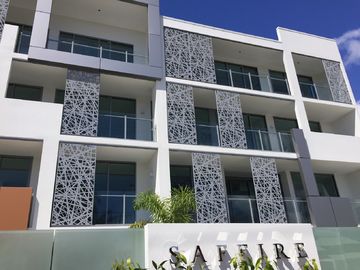 Metallic Color Aluminum Perforated  Panels For Column Cover/Cladding supplier