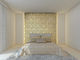 Metallic Color Aluminum Partition For Hotels/Villa/Lobby Interior Decoration supplier