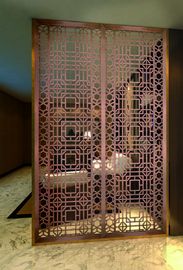 Bronze Stainless Steel Carved/ Engraved Mashrabiyia  Panels For Facade/Wall Cladding/ Curtain Wall/Ceiling supplier