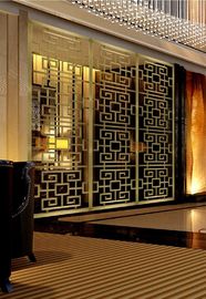 Bronze Stainless Steel Carved/ Engraved Mashrabiyia  Panels For Facade/Wall Cladding/ Curtain Wall/Ceiling supplier