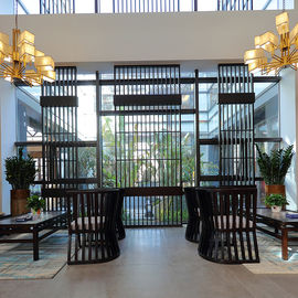 Mirror Gold Metal Screens For Hotels/Villa/Lobby/Shopping Mall supplier