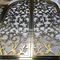 Bronze Metal Laser Cut Panels For Hotels Villa Lobby Interior Decoration supplier
