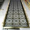 Black Metal Laser Cut Panels For Railing Balustrade Balcony supplier