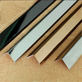 Mirror Finish Bronze Stainless Steel Trim Edge Trim Molding 201 304 316 for wall ceiling furniture decoration supplier