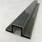 customized shaped profile iron stainless steel channel with mirror or hairline finish supplier