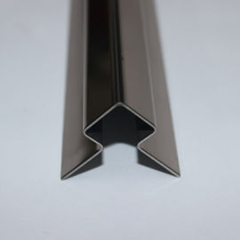 Stainless Steel Silver Angle U Shape Trim 201 304 316 Mirror Hairline Brushed supplier