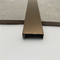 Furniture Mirror Trim Stainless Steel U Shape Profile Metal Tile Edge Trim supplier