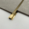 Decorative stainless steel u channel shape angle tile trim supplier