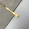 Decorative stainless steel u shape edge tile trim for interior wall panel supplier