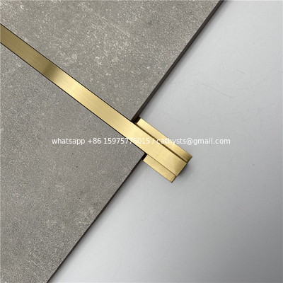 Restaurant decoration 304 316 stainless steel T profile L shape tile trim supplier