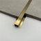 Gold brass Stainless steel tile edge trim for wall or floor divider supplier