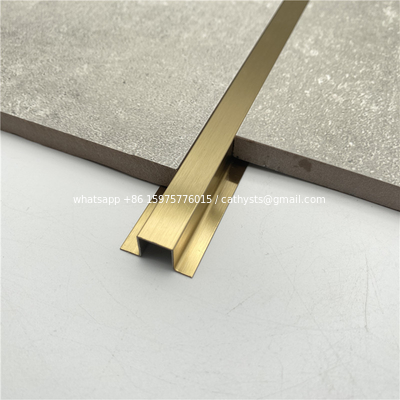 Customized stainless steel Ceramic tile edge trim supplier