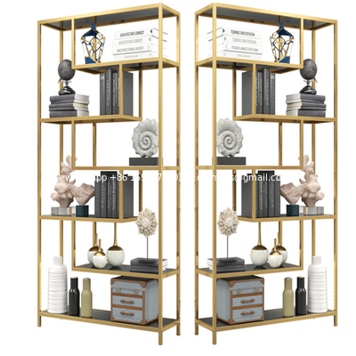 Custom Metal Display Rack Human Hair Extensions Salon Display Shelf Stainless Steel Wig Rack Extension Display Shelf supplier