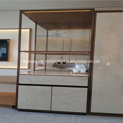 Custom 304 316 Stainless Steel Cloth Display Stands Women Clothes Display Racks Metal Retail Boutique Gold Clothing Rack supplier