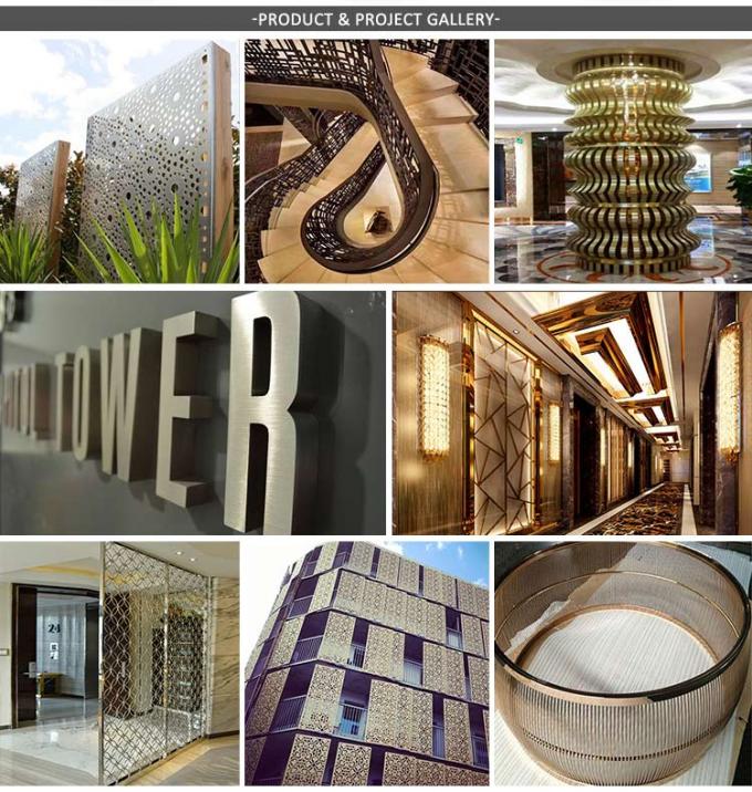 Stainless steel interior decoration project for 5 stars hotel decor ...