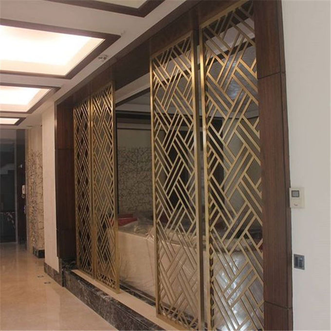 Decorative Metal Screen interior partition wall panel designs